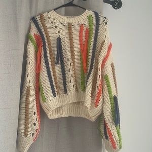 Vici fringe sweater